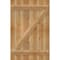 Ekena Millwork Joined Board-n-Batten Shutters w/Z-Bar, Rough Sawn Western Red Cedar, 26 7/8W x 41H, PR RBJ06Z26X041RWR - alternate 4